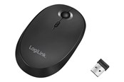 Myszka - LogiLink Wireless & Bluetooth dual mouse 2.4 GHz 800/1200/1600 dpi black - Myszy - Optyczny - Czarny - ID0204