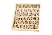 Artykuly Artystyczne & Rzemieslnicze - Creativ Company Letters and numbers - MDF 288st. - 57408