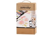 Materialy hobbystyczne - Creativ Company Watercolor Discover A5 Set - 34249