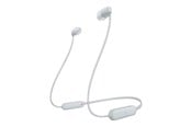 Słuchawki, zestaw słuchawkowy - Sony WI-C100 - Wireless In-ear Headphones - White - WIC100W.CE7