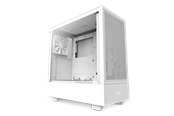 Obudowa komputerowa - NZXT H5 Flow Matte White - Obudowa komputerowa - Miditower - Biały - CC-H51FW-01
