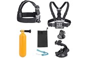 Kamera sportowa - akcesoria - Akaso Action Camera accessories - 7 pieces - SYZ0013-BK