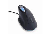 Myszka - Gembird Ergonomic 6-button wired optical mouse - Vertical mouse - Optyczny - 6 - Czarny - MUS-ERGO-03