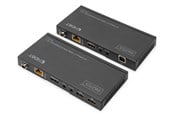 Wzmacniacz i transceiver - DIGITUS 4K HDBaseT HDMI KVM Extender Set - DS-55512