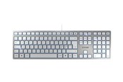 Klawiatura - Cherry KC 6000 SLIM - Klawiatury - Nordycki - Srebrny - JK-1600PN-1