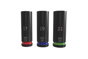 Narzędzia - Wera Wheel Impaktor C Set 1 Socket set 1/2" drive 3 pieces - 05004595001