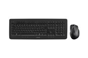 Klawiatura - Cherry DW 5100 - Zestaw klawiatura i mysz - Angielski (UK) - Czarny - JD-0510GB-2