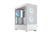 Obudowa komputerowa - Fractal Design Pop Air RGB - White TG Clear Tint - Obudowa komputerowa - Miditower - Biały - FD-C-POR1A-01