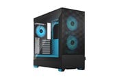 Obudowa komputerowa - Fractal Design Pop Air RGB - Cyan Core TG Clear Tint - Obudowa komputerowa - Miditower - Niebieski - FD-C-POR1A-02