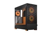 Obudowa komputerowa - Fractal Design Pop Air RGB - Orange Core TG Clear Tint - Obudowa komputerowa - Miditower - Pomarańczowy - FD-C-POR1A-05