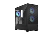 Obudowa komputerowa - Fractal Design Pop Air RGB - Black TG Clear Tint - Obudowa komputerowa - Miditower - Przejrzyste - FD-C-POR1A-06