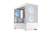 Obudowa komputerowa - Fractal Design Pop Mini Air RGB - White TG Clear Tint - Obudowa komputerowa - Miditower - Biały - FD-C-POR1M-01