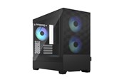 Obudowa komputerowa - Fractal Design Pop Mini Air RGB - Black TG Clear Tint - Obudowa komputerowa - Miditower - Czarny - FD-C-POR1M-06