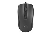 Myszka - Natec Hoopoe 2 - mouse - USB 2.0 - black - Myszy - Optyczny - Czarny - NMY-1798