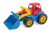 Samochody i pojazdy - Dantoy Tractor with Plastic Wheels - 2129