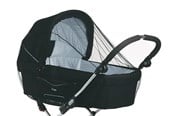 Wózki dzieciece i spacerowe - BabyDan Mosquito Net for Pram Black - 500102