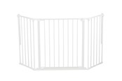 Akcesoria dla niemowlat - BabyDan Flex M Safety Gate White 90-146 cm - 56214-10400-10