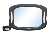 Akcesoria dla niemowlat - BabyDan Car Seat Mirror with LED Light - 9015