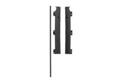 Akcesoria dla niemowlat - BabyDan Slatted wall Mounting Kit for Safety Gates Black - 501359