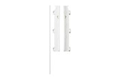 Akcesoria dla niemowlat - BabyDan Slatted wall Mounting Kit for Safety Gates White - 501358