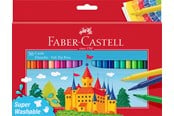 Przybory do pisania i rysowania - Faber-Castell Fibre-tip pen Castle Cardboardbox 50pc. - 554204