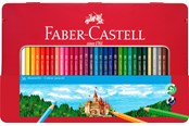 Przybory do pisania i rysowania - Faber-Castell Colour pencils hexagonal tin 36x - 115886