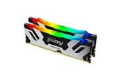 RAM - Kingston FURY Renegade RGB DDR5-6400 - 32GB - CL32 - Dual Channel (2 pcs) - Intel XMP - Czarny z RGB - KF564C32RSAK2-32