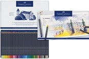 Przybory do pisania i rysowania - Faber-Castell Colour pencil Goldfaber tin of 36 - 114736