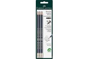 Przybory do pisania i rysowania - Faber-Castell Goldaber with G-tip Pack of 3 - 116896