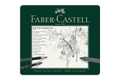 Przybory do pisania i rysowania - Faber-Castell Set Pitt Graphite tin of 19 - 112973