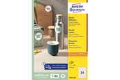 Papier, papier fotograficzny i etykiety - Avery Round labels white - L3415-100