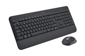 Klawiatura - Logitech Signature MK650 Combo For Business - uk - Zestaw klawiatura i mysz - Angielski (UK) - Szary - 920-010999