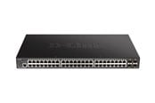 Switch - D-Link DGS 1250-52XMP 52-Port 10-Gigabit Smart Managed PoE Switch (370w) - DGS-1250-52XMP/E