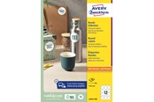 Papier, papier fotograficzny i etykiety - Avery Round labels white - 3416