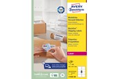 Papier, papier fotograficzny i etykiety - Avery Shipping Labels with BlockOut™ 8 labels/sheet - L7165B-100