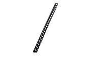 Laminowanie - Esselte Plastring 12mm sort pk/100 - 35043