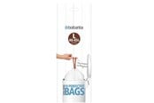 Akcesoria do czyszczenia - brabantia Size L - trash can liner - 45 L - high-density polyethylene (HDPE) - white - pack of 12 x 10 - 371547