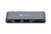 Stacja dokująca - Canyon CNS-TDS05DG - docking station - USB-C - 5-slot - HDMI - CNS-TDS05DG
