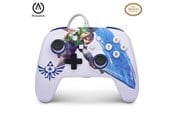 Akcesoria dla graczy - PowerA Enhanced Wired Controller for Nintendo Switch - Zelda Master Sword Attack - Wired Controller - Nintendo Switch - 1526548-01