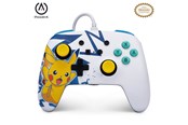 Akcesoria dla graczy - PowerA Enhanced Wired Controller for Nintendo Switch - Pikachu High Voltage - Wired Controller - Nintendo Switch - NSGP0041-01