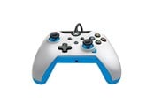 Akcesoria dla graczy - PDP Wired Controller – Ion White & Blue - Wired Controller - Microsoft Xbox Series S - 049-012-WB