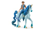 Schleich - Schleich Bayala Aryon on Unicorn - 70718
