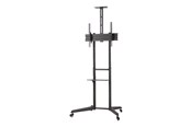 Uchwyty ścienne, uchwyty AV i meble AV - Neomounts FL50-550BL1 - cart - for flat panel / AV System / camera - black - Max 50 kg - recommended for 70" - FL50-550BL1
