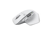 Myszka - Logitech MX Master 3S for Mac Performance Wireless Mouse - Pale Grey - Ergonomiczne myszki - Laser - 7 - Biały - 910-006572