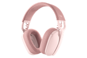 Słuchawki, zestaw słuchawkowy - Logitech Zone Vibe 100 - Rose - 981-001224