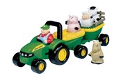 Samochody i pojazdy - Tomy John Deere - Animal Sounds Hayride - 0036881349082