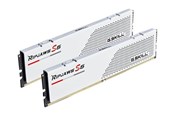 RAM - G.Skill Ripjaws S5 DDR5-6000 - 32GB - CL32 - Dual Channel (2 pcs) - Intel XMP - Biały - F5-6000J3238F16GX2-RS5W