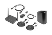 Wzmacniacz i transceiver - DIGITUS DS-55317 Wireless Collaboration System - 2 Transmitters + 1 Receiver - DS-55317