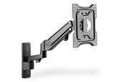Uchwyty ścienne, uchwyty AV i meble AV - DIGITUS Single Gas Spring Monitor Wall Mount for 43" - Max 23 kg - recommended for 17"-43" - DA-90428
