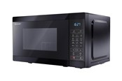 Kuchenka mikrofalowa, mini piekarnik - Sharp YC-MG02E-B - microwave oven with grill - freestanding - black - YC-MG02E-B